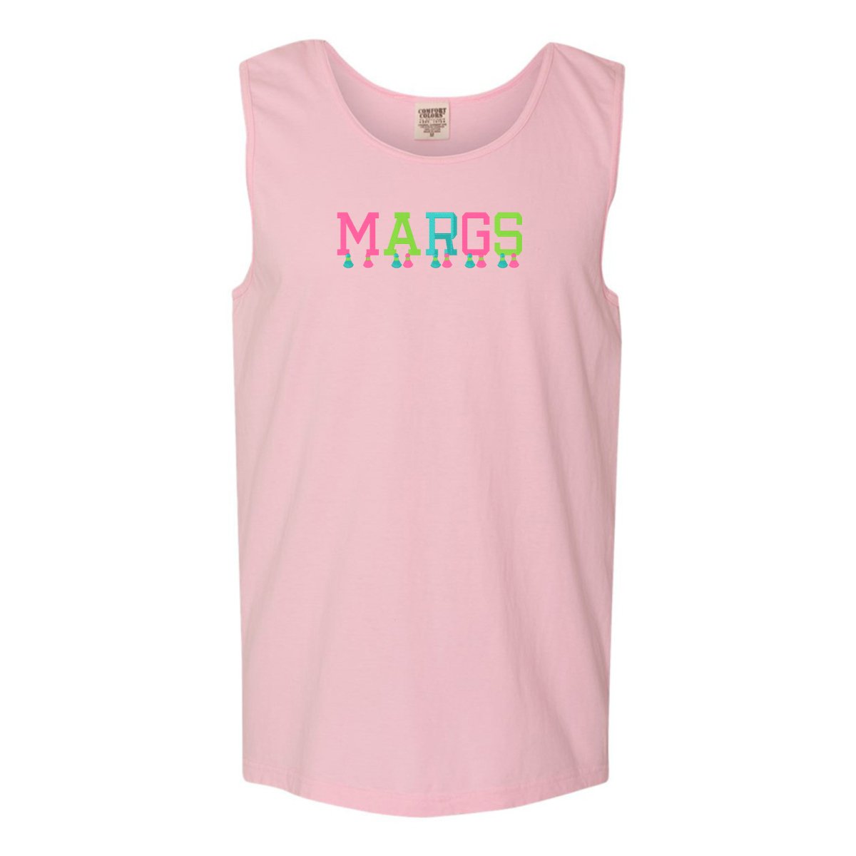 Embroidered Tasseled 'Margs' Tank Top - themonogram manor 