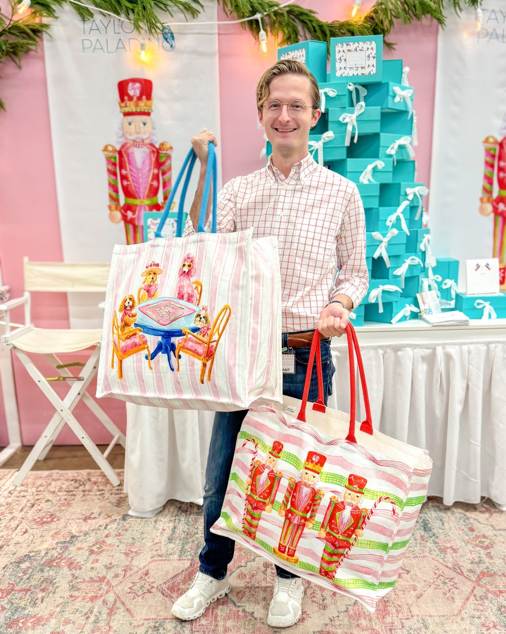 Nutcracker Tote Bag - themonogram manor 