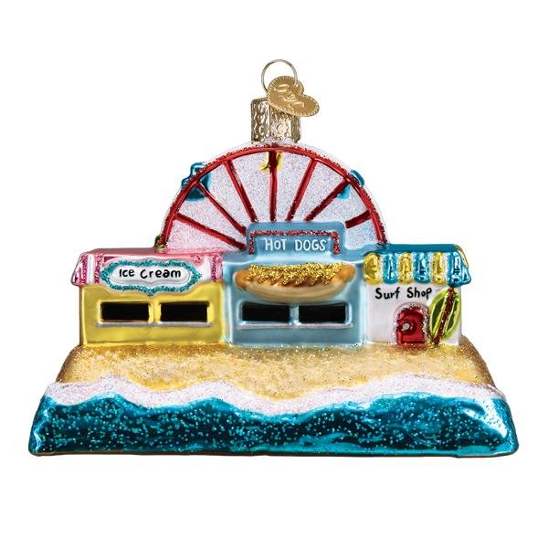 Beachscape Ornament - #themonogram manor #