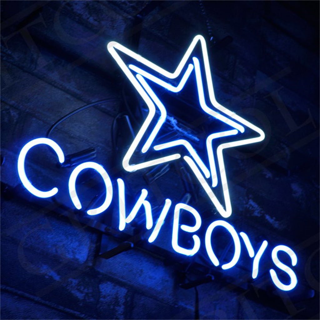 Dallas Cowboys Neon Signs Light - themonogram manor 