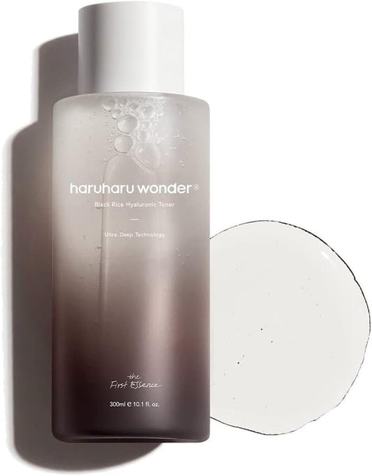 Wonder Black Rice Hyaluronic Toner 10.1 Fl.Oz / 300Ml | Face Moisturizer, Facial Toner for All Skin Types | Vegan, Cruelty Free, Ewg-Green - themonogram manor 