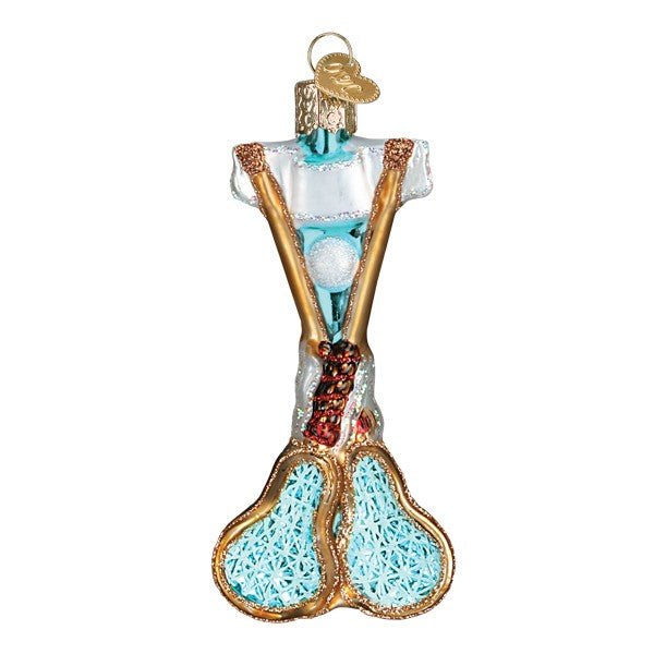 Lacrosse Set Ornament - #themonogram manor #