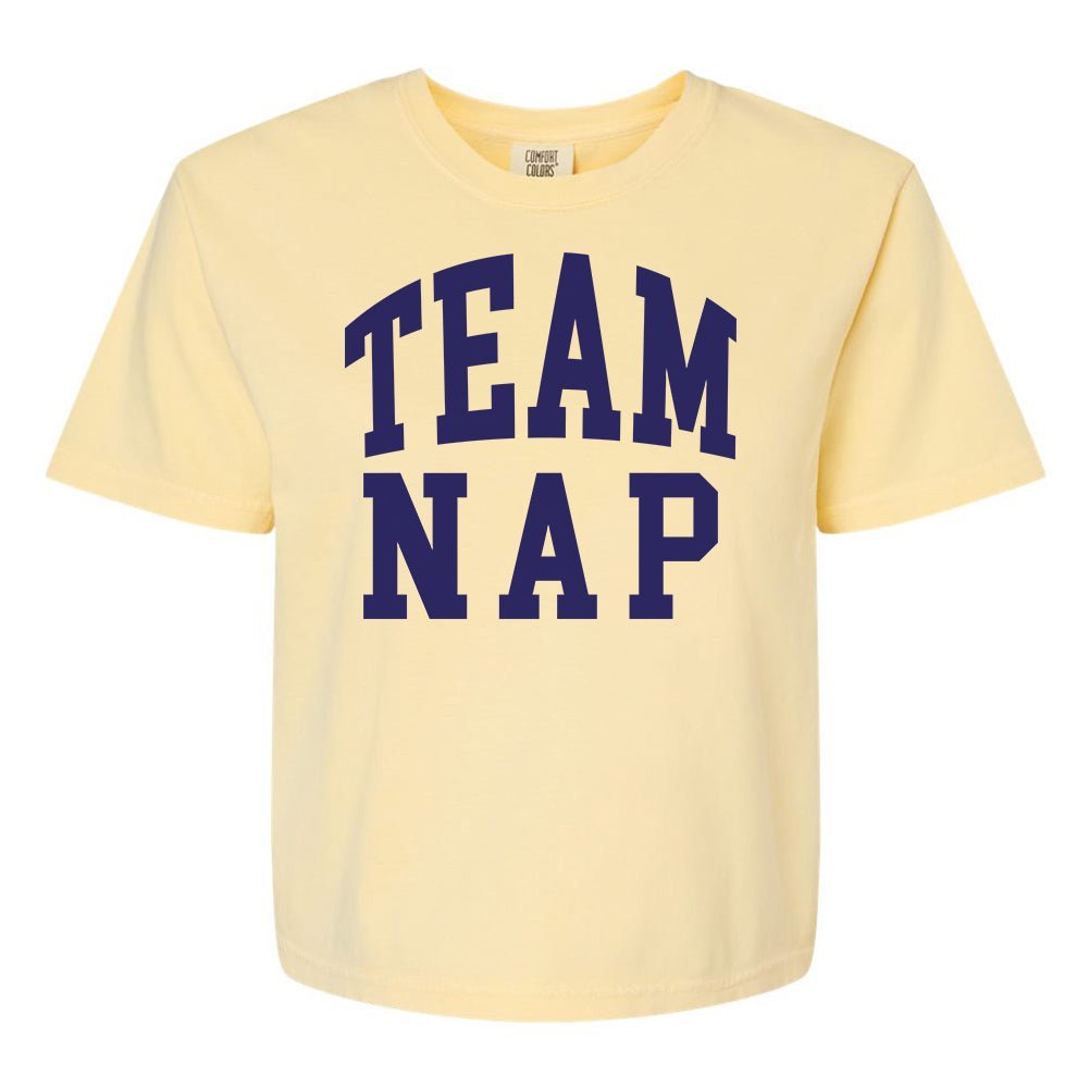 'Team Nap/Couch Club' Boxy T-Shirt - themonogram manor 
