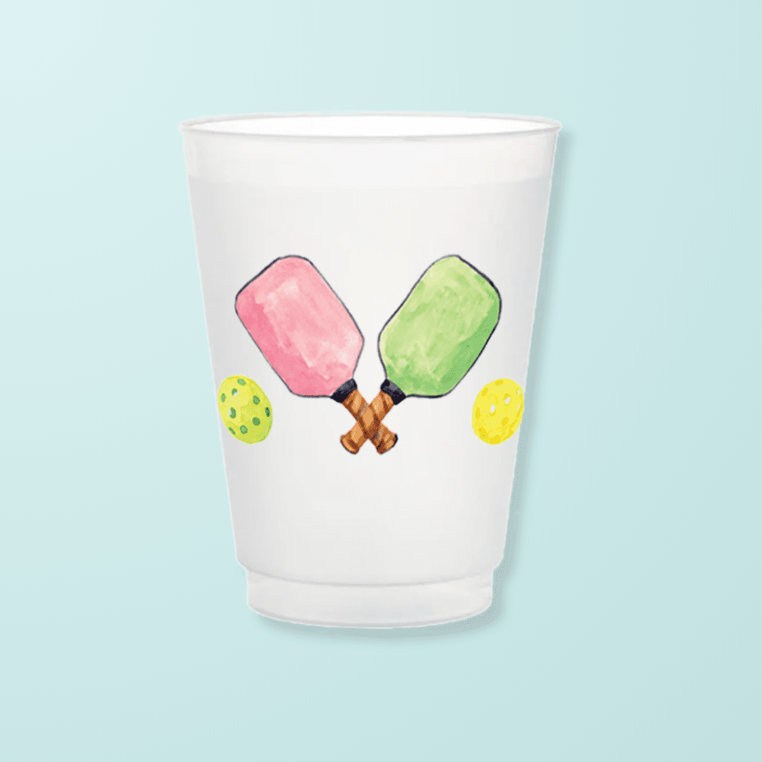 Plastic Pickleball Cups - themonogram manor 