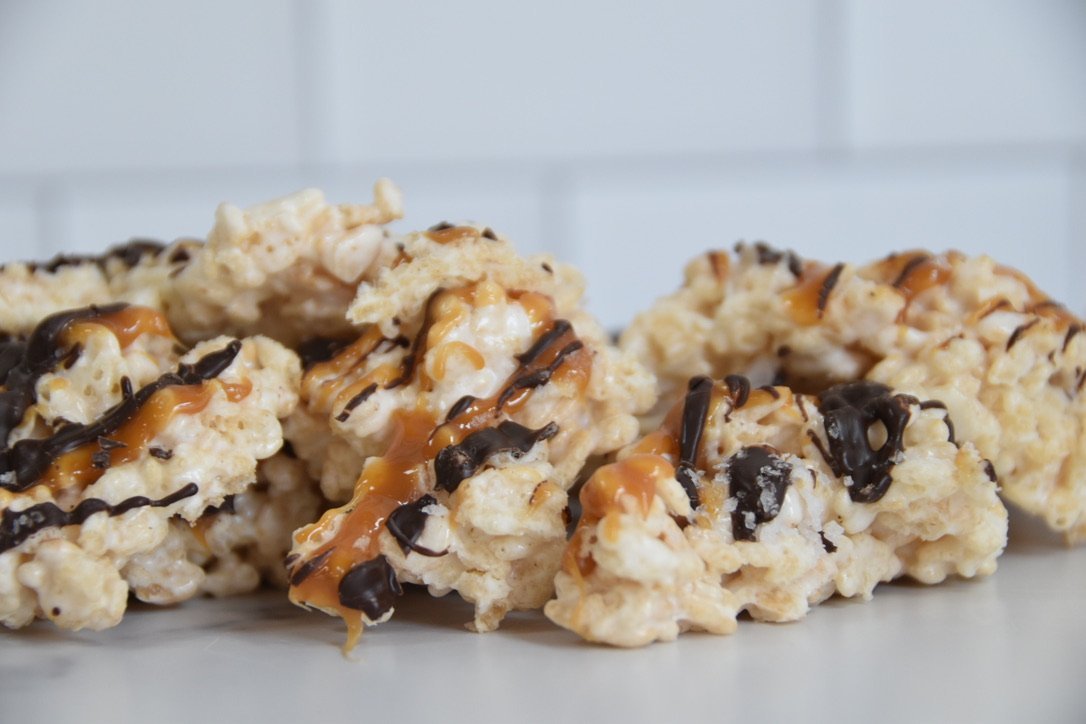 "Clusters" Spicy Chocolate Habanero Crispie Mix Clusters - themonogram manor 