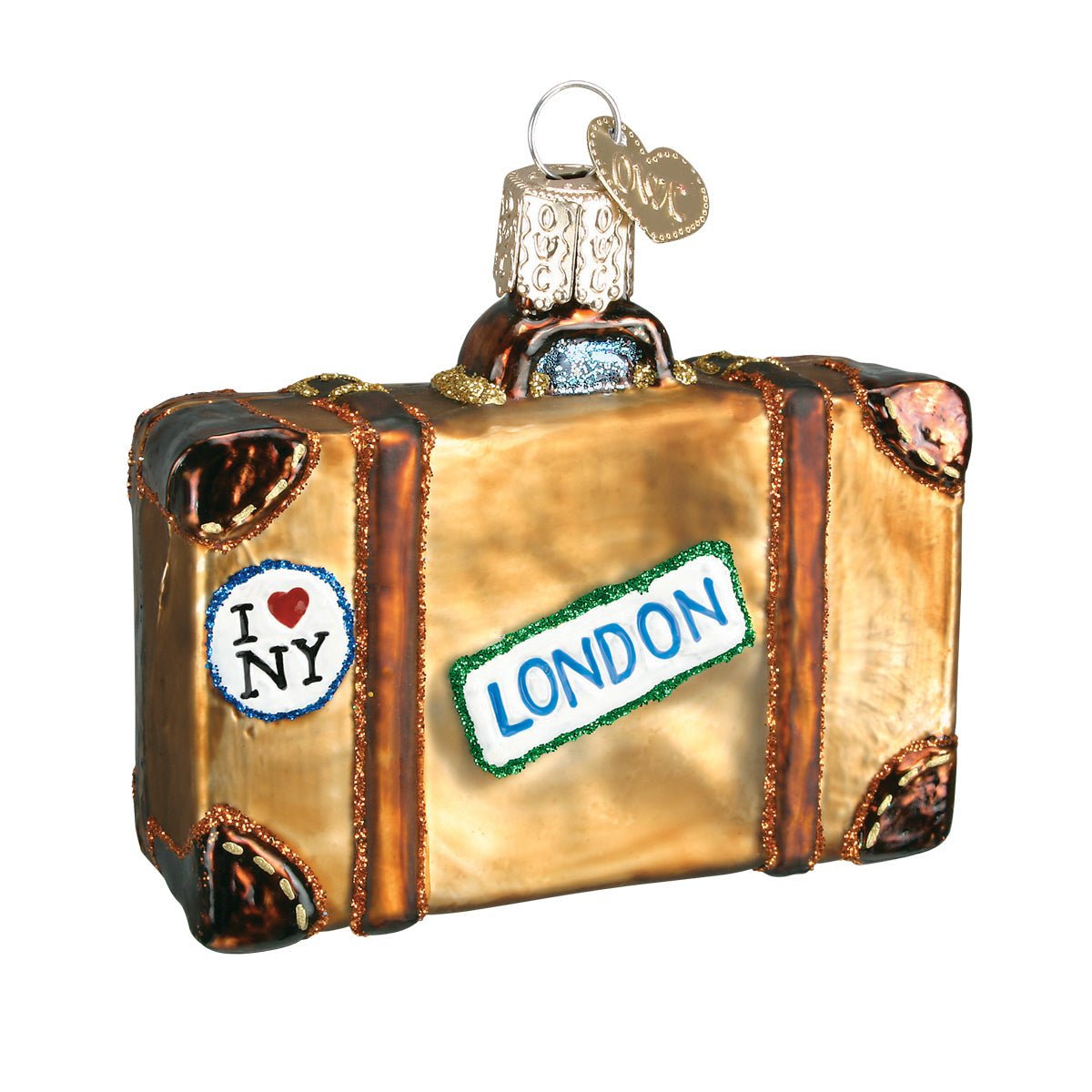 Suitcase Ornament - themonogram manor 
