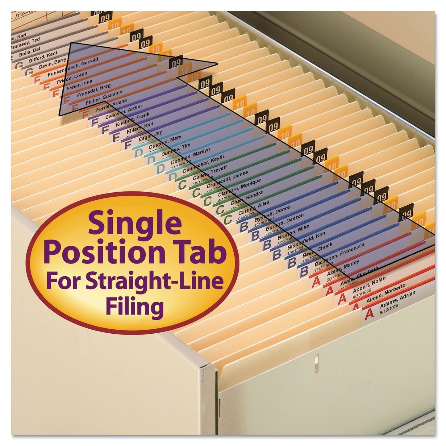 Smead Reinforced Tab Manila File Folders, Straight Tabs, Legal Size, 0.75" Expansion, 11 - pt Manila, 100/Box - themonogram manor 