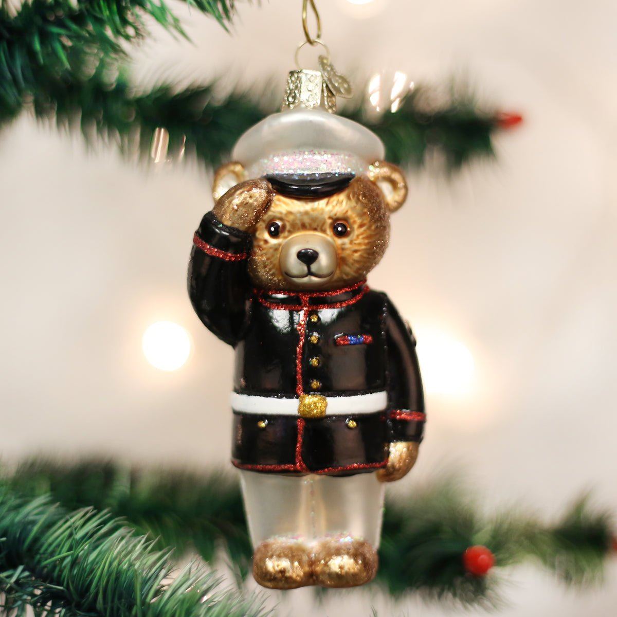 Marine Bear Ornament - #themonogram manor #