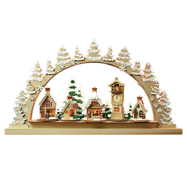 Schwibbogen Display - #themonogram manor #