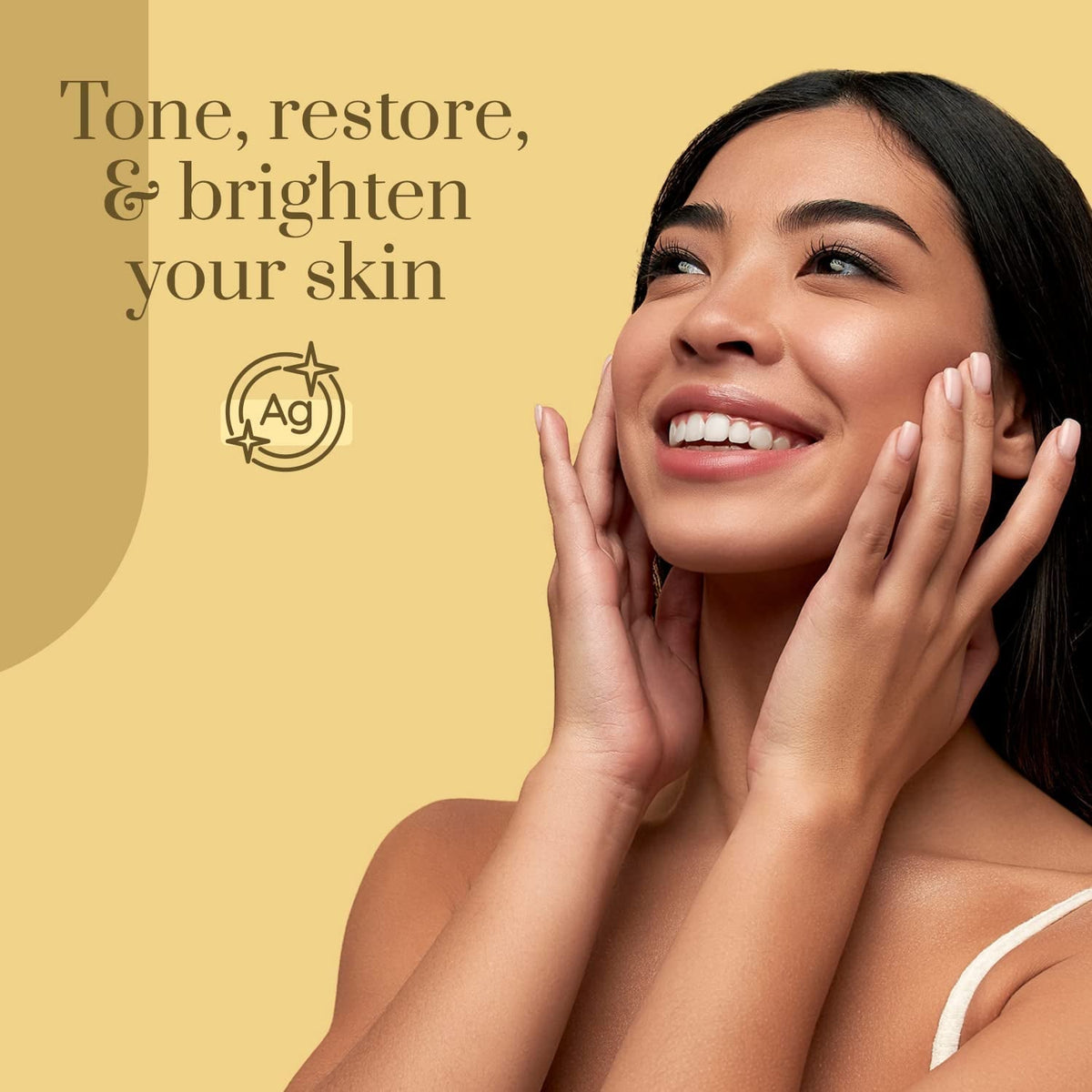 24K Gold & Collagen Daily Face Moisturizer - Dermatologist Tested, Reduces Fine Lines, Anti-Aging, Clean Beauty, Cruelty-Free Korean Skincare, All Skin Types - 1.69 Oz - themonogram manor 