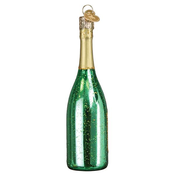 Fancy Champagne Bottle Ornament - themonogram manor 
