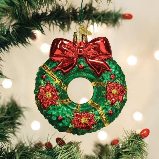 Christmas Wreath Ornament - themonogram manor 