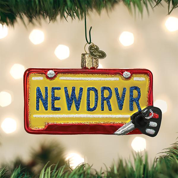 New Driver Ornament - #themonogram manor #