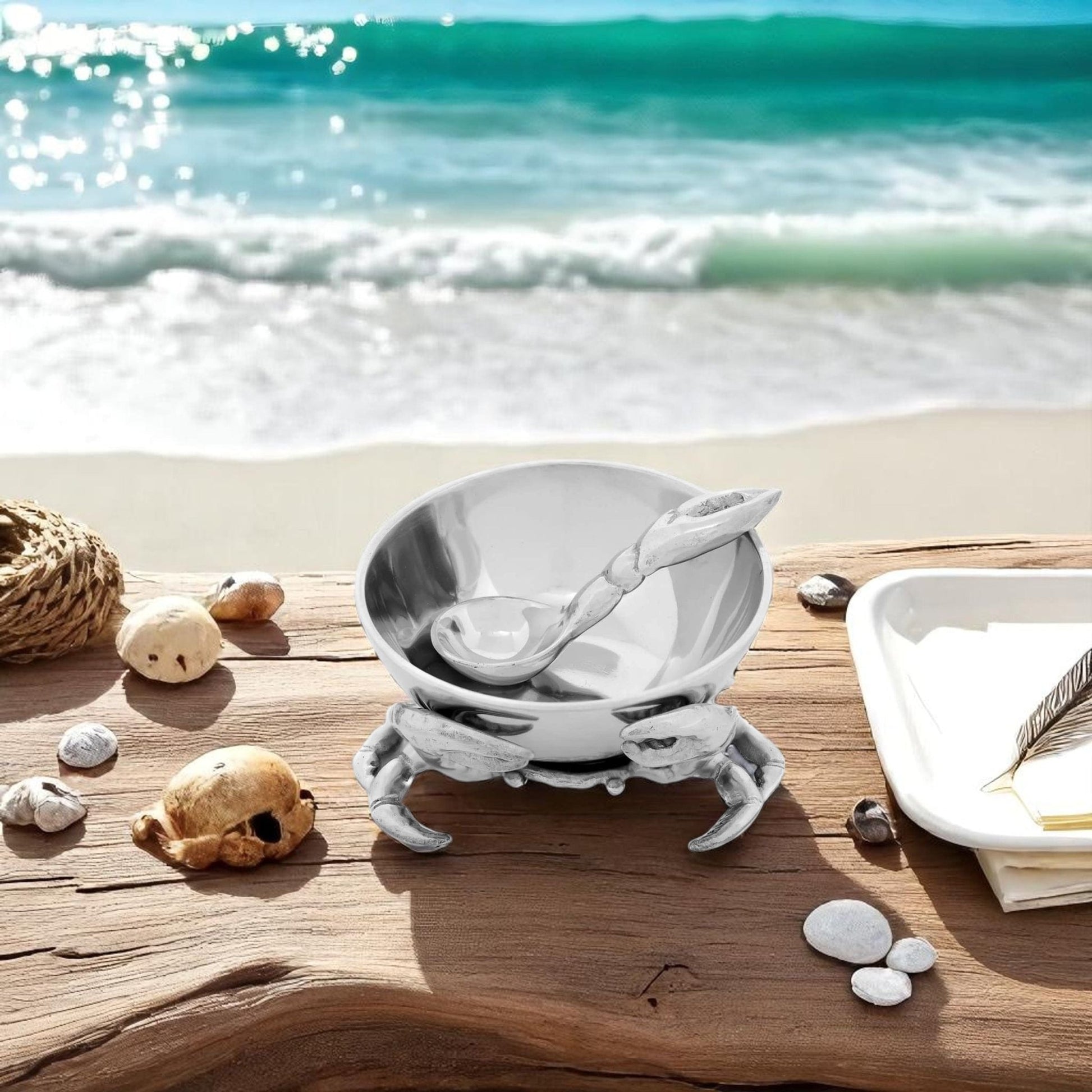 Crab 3-Piece Condiment Set - themonogram manor 