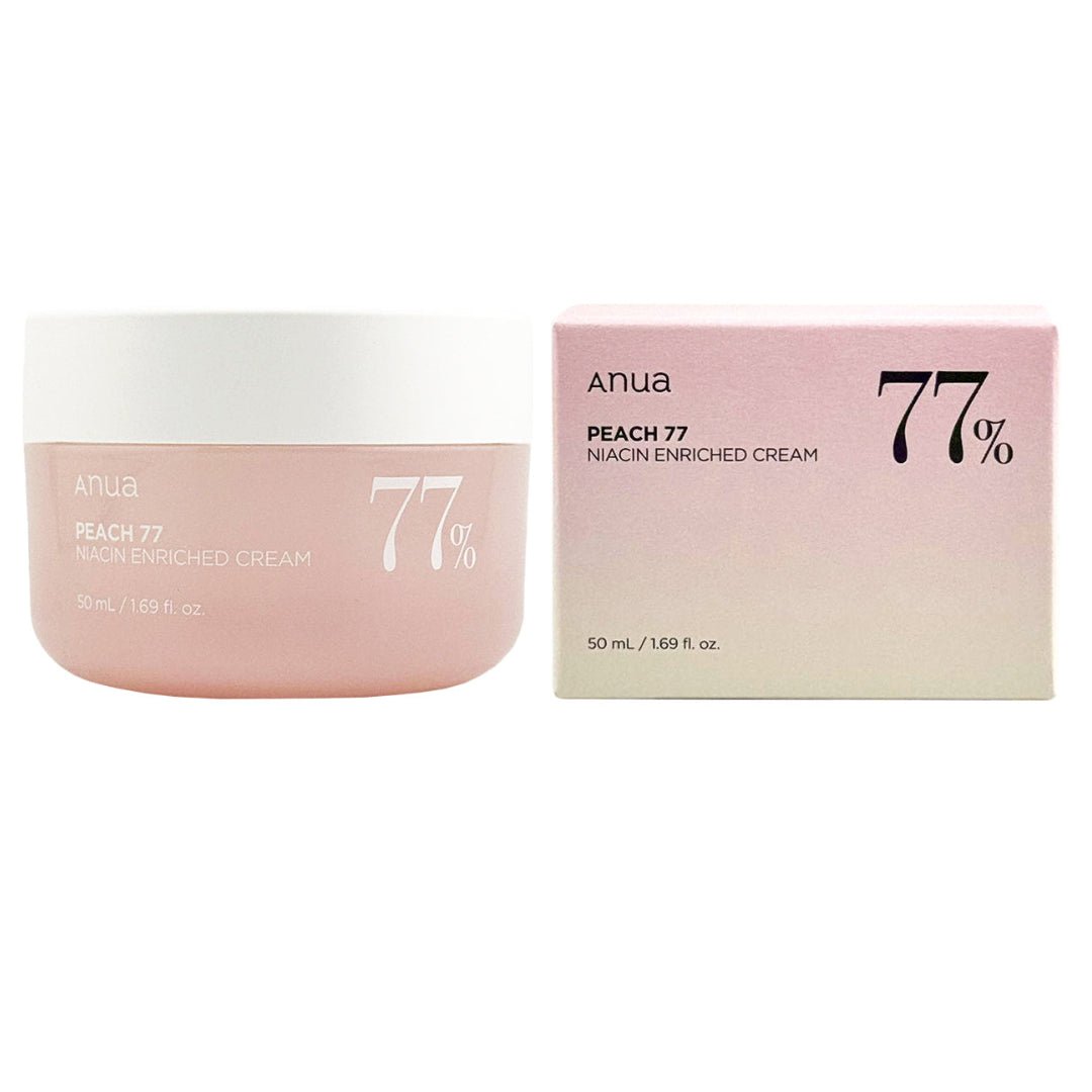 Anua Peach 77 Niacin Enriched Cream 50Ml / 1.69Oz, Anua Peach Cream, Korean Skin - themonogram manor 