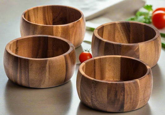 Individual Salad Bowl x 4 - 332A4 - themonogram manor 