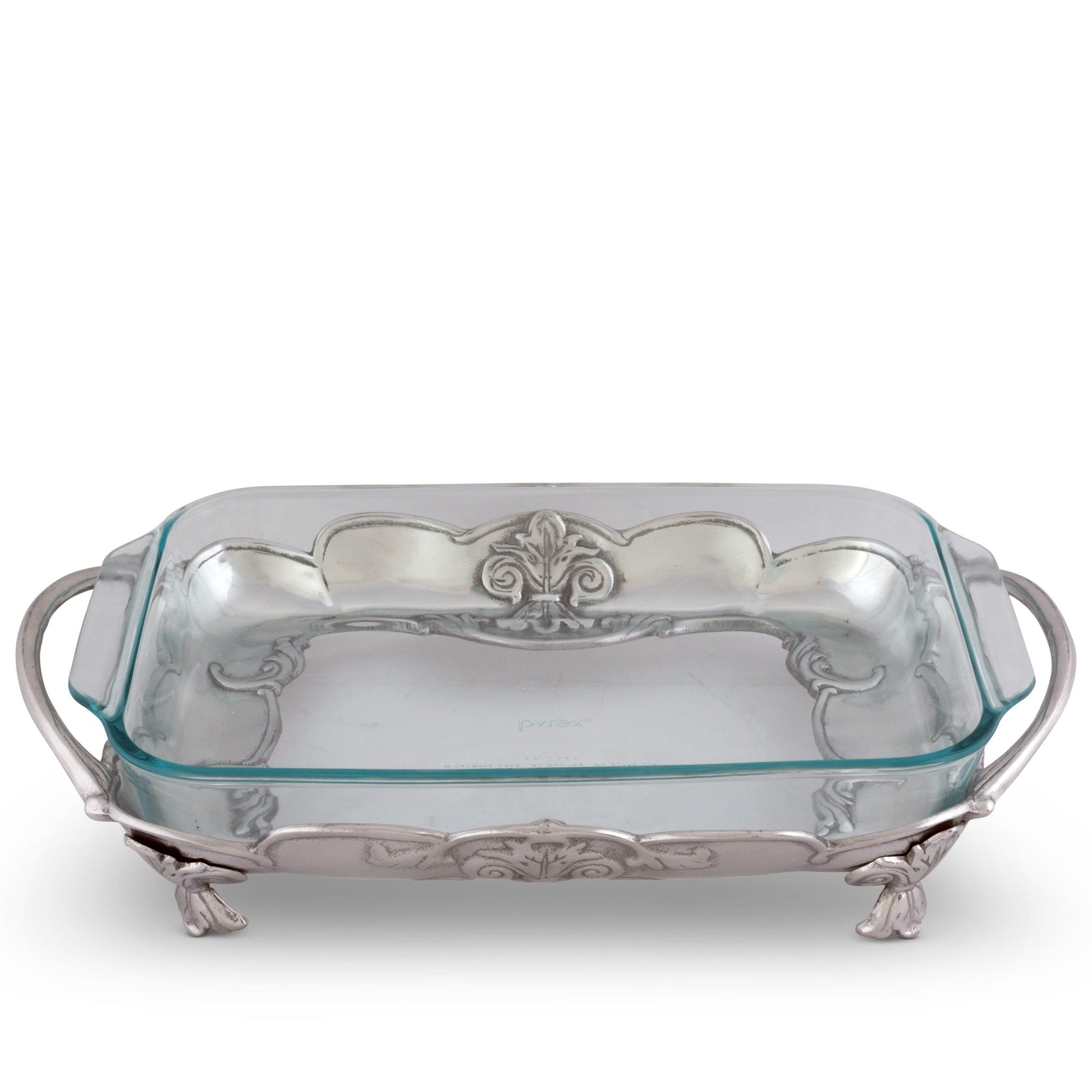 Fleur-De-Lis Pyrex Holder 3qt - themonogram manor 