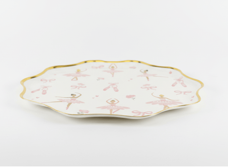 Ballerina Dessert Plates 8" (Set of 8) - themonogram manor 