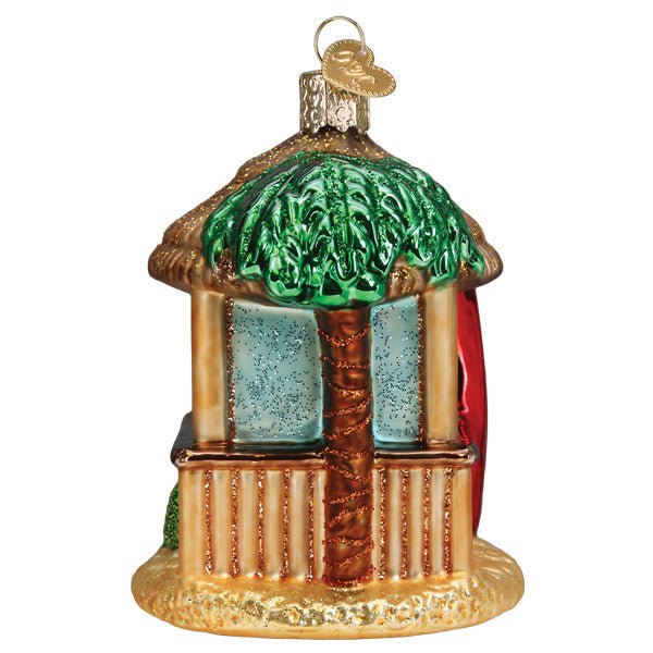 Tiki Hut Ornament - themonogram manor 