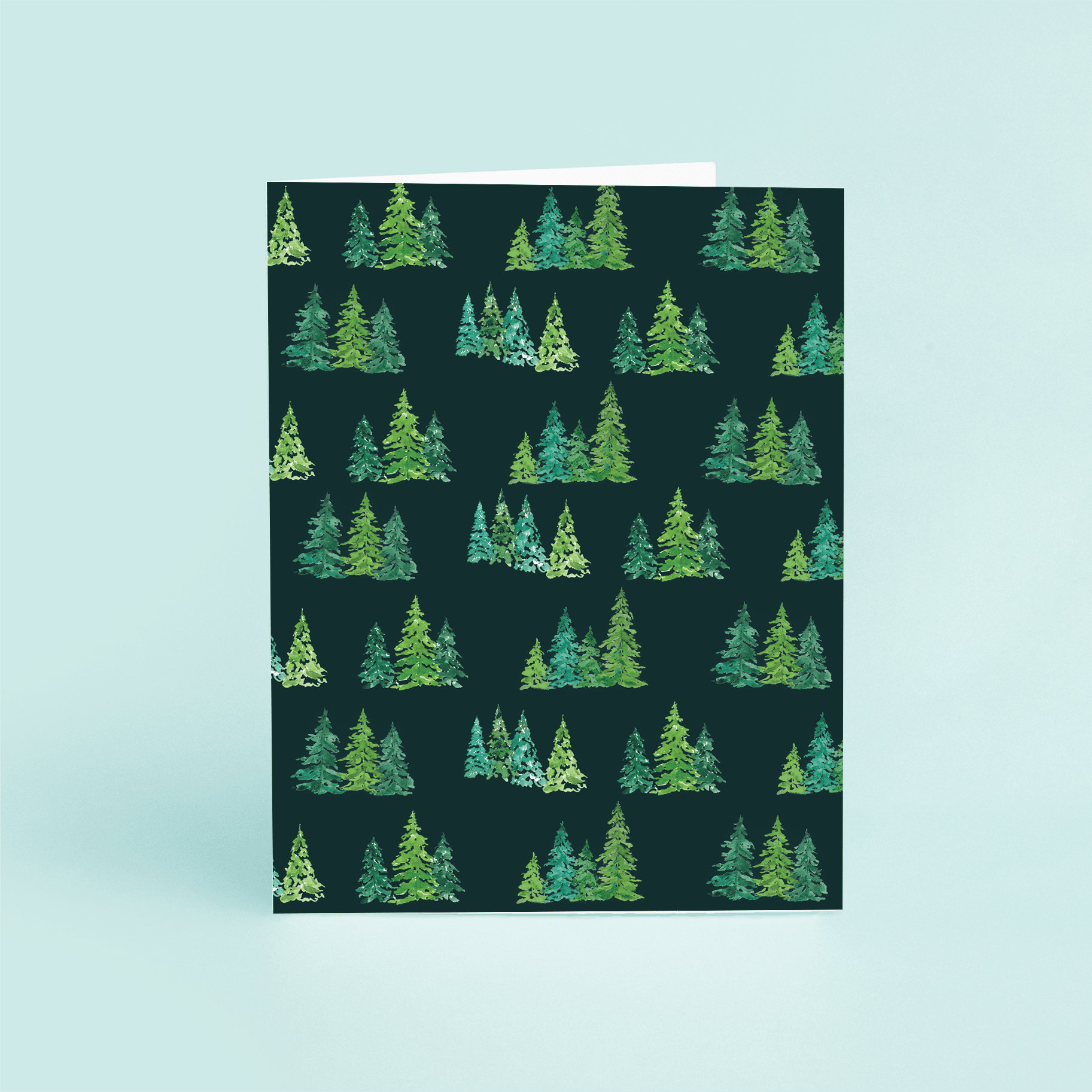 Dark Teal Pines - themonogram manor 