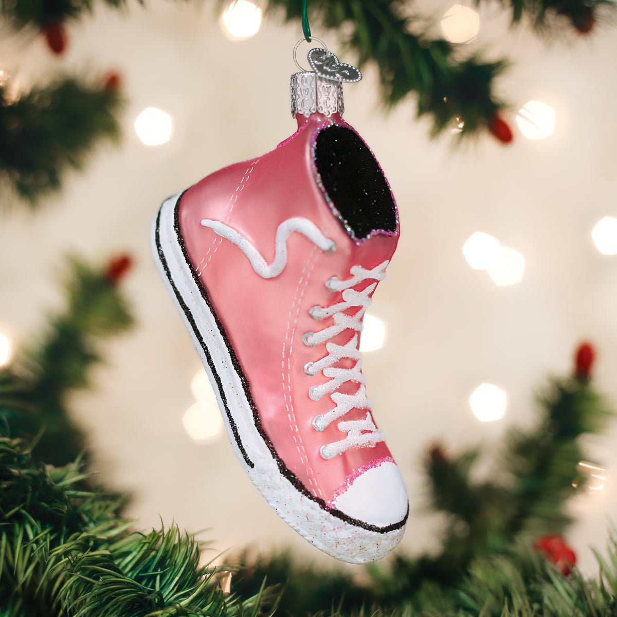 Pink High - top Sneaker - themonogram manor 