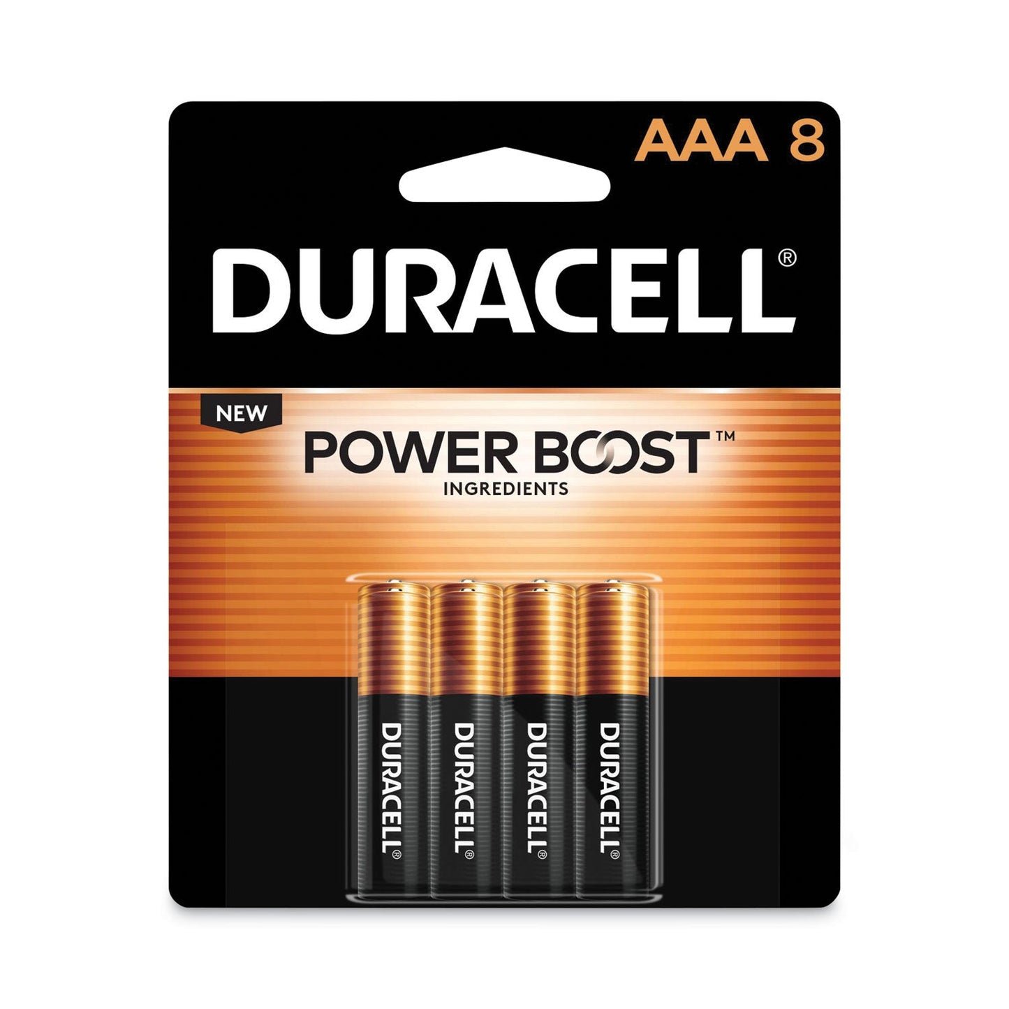 Duracell Power Boost CopperTop Alkaline AAA Batteries, 8/Pack, 40 Packs/Carton - themonogram manor 