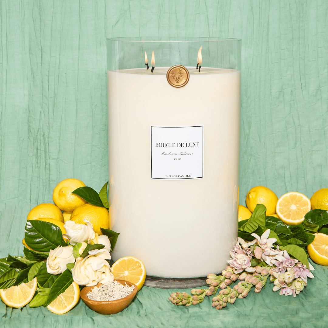 Big Ass Candle (300 oz, 750 - 1,000 hours) - themonogram manor 