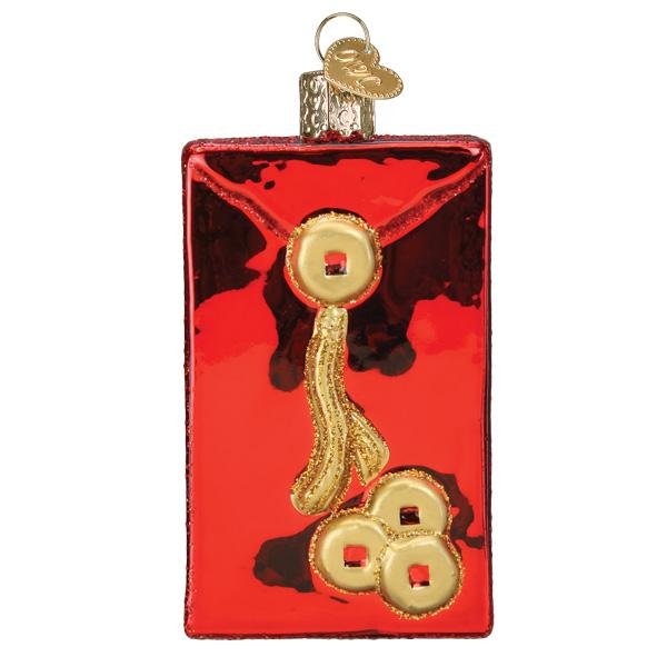 Lucky Red Envelope Ornament - themonogram manor 