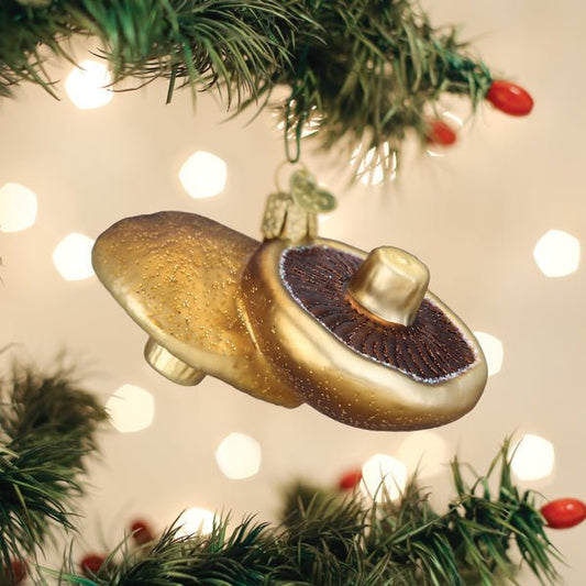 Portobello Mushrooms Ornament - themonogram manor 