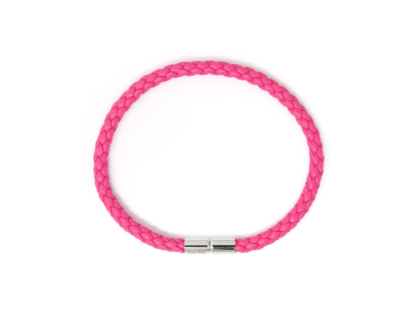 Hot Pink Braided Bracelet - themonogram manor 