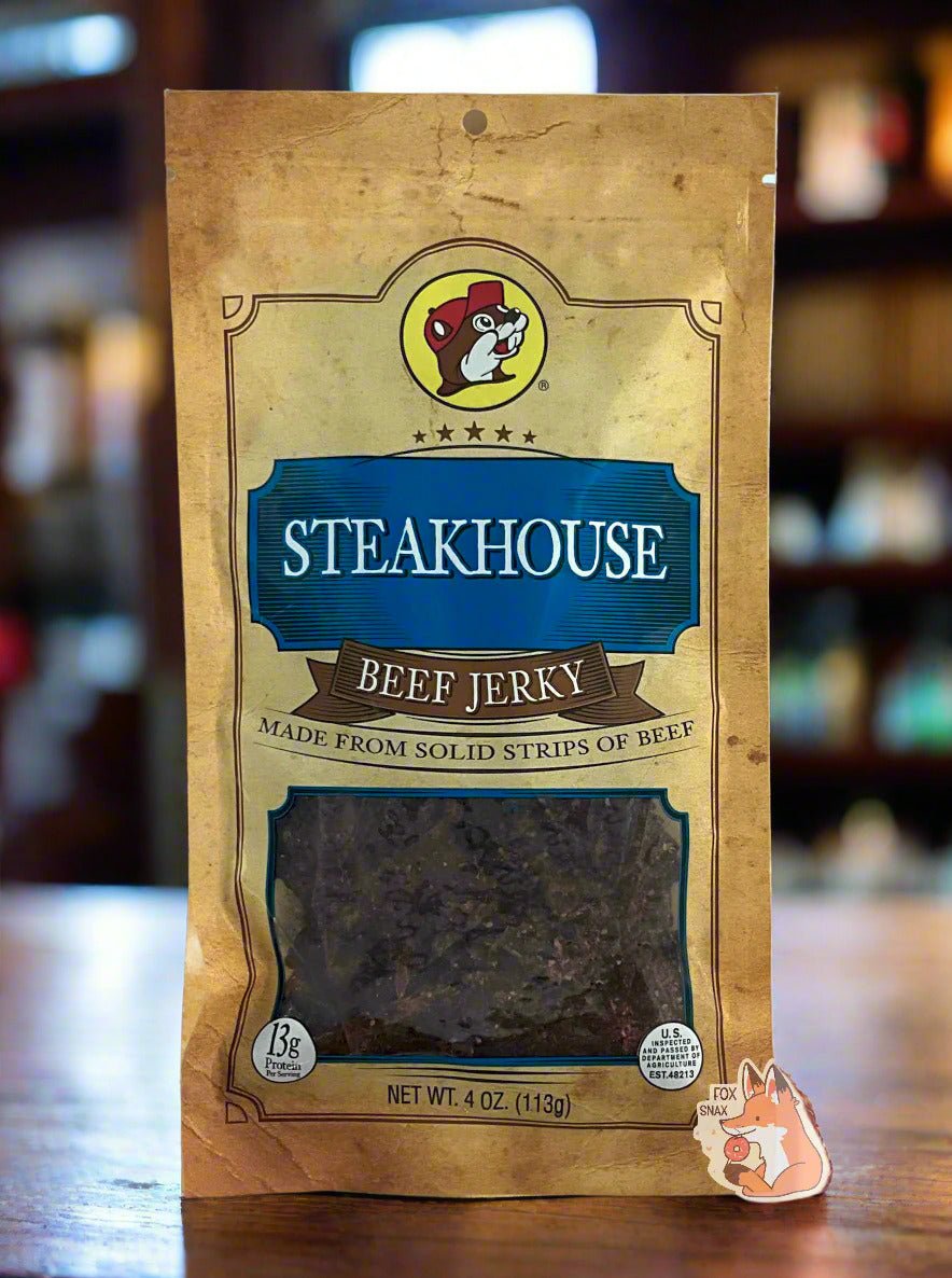 Buc - ee's Steakhouse Beef Jerky - themonogram manor 