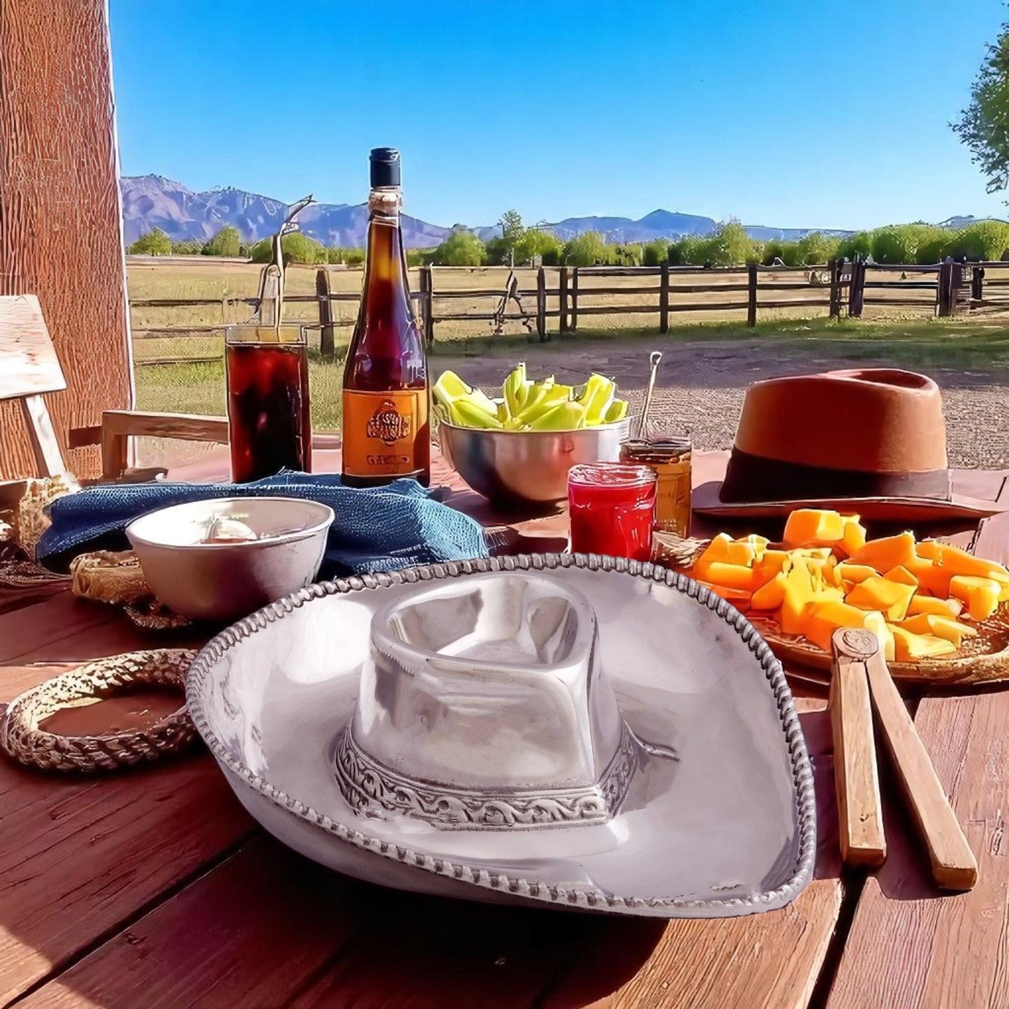 Cowboy Chip and Dip - themonogram manor 