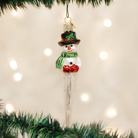 Icicle Snowman Ornament - themonogram manor 