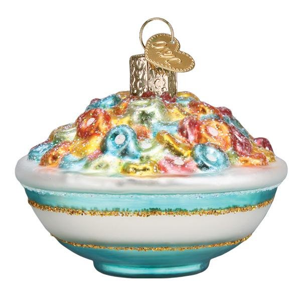 Bowl Of Cereal Ornament - themonogram manor 
