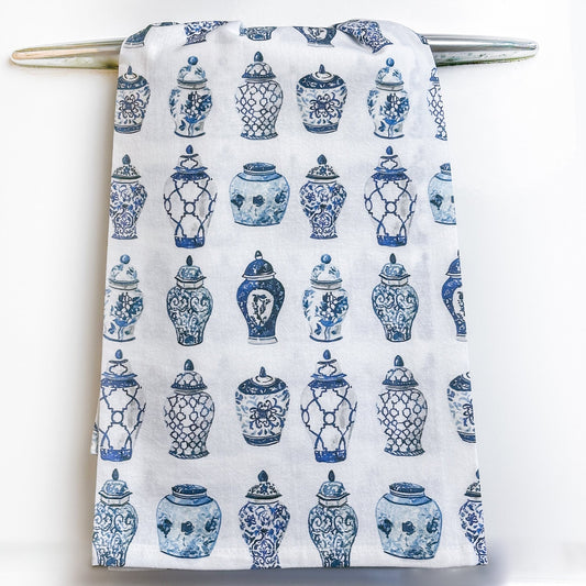 Ginger Jars Tea Towel - themonogram manor 