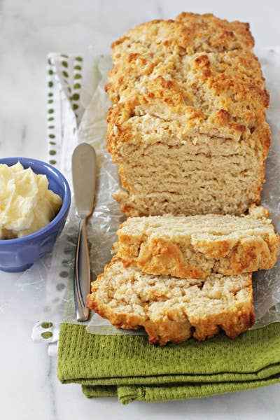 Texas Beer Bread - Sea Salt and Cracked Pepper - themonogram manor 