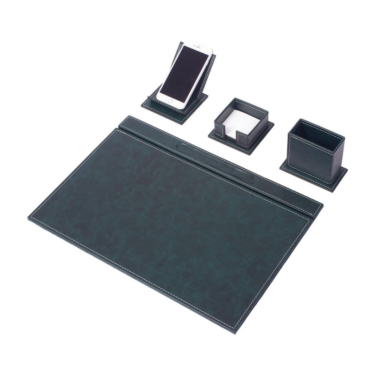 MOOG Luxury Desk Set - 4 Accessories - Brown - 4 PCS - themonogram manor 
