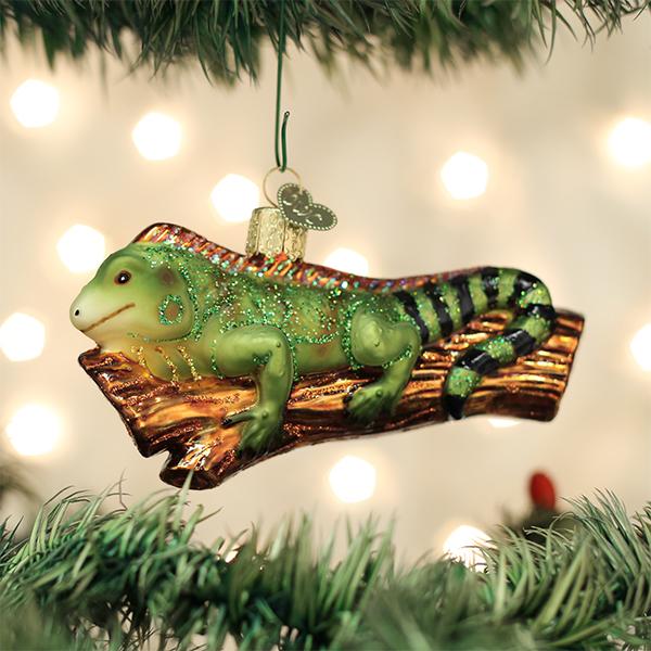 Iguana Ornament - themonogram manor 