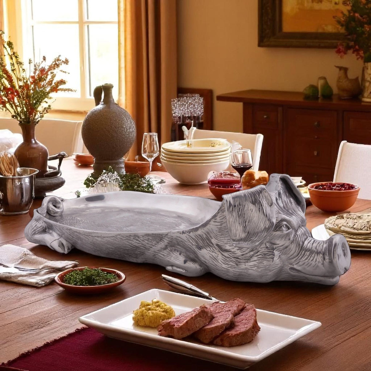 Pig Carving Tray - themonogram manor 