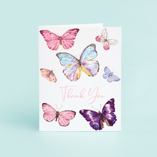 Butterflies Thank You - themonogram manor 
