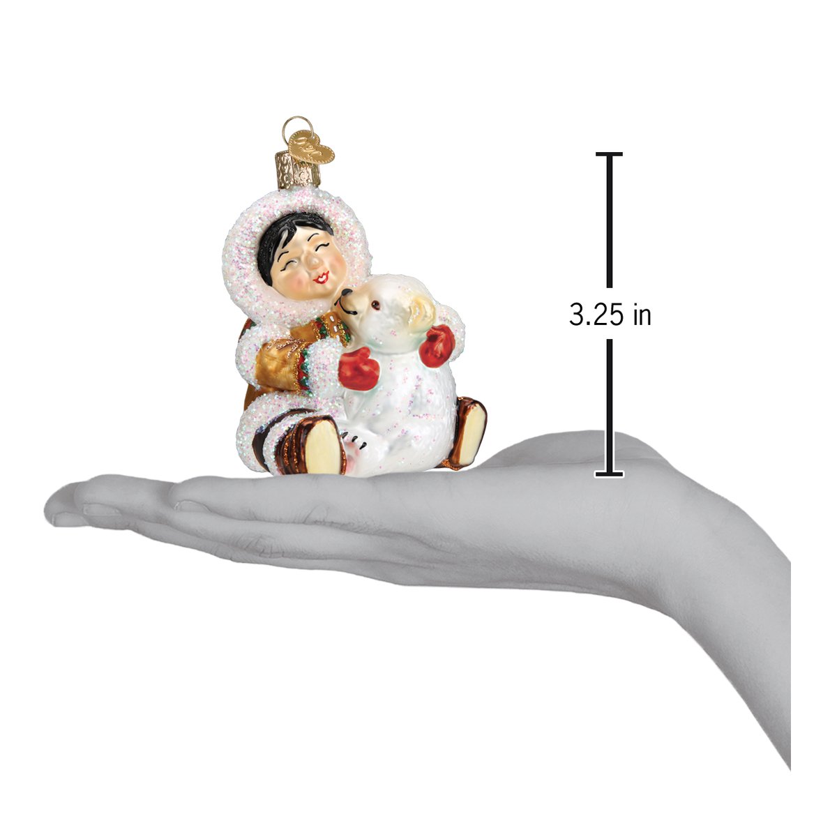 Eskimo Giggles Ornament - themonogram manor 