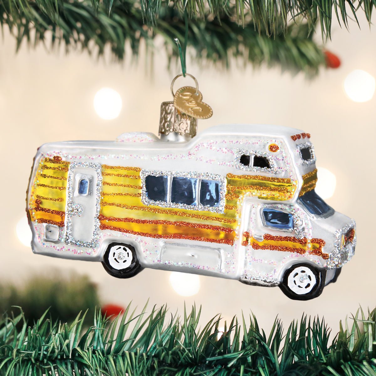 Classic Motorhome Ornament - themonogram manor 