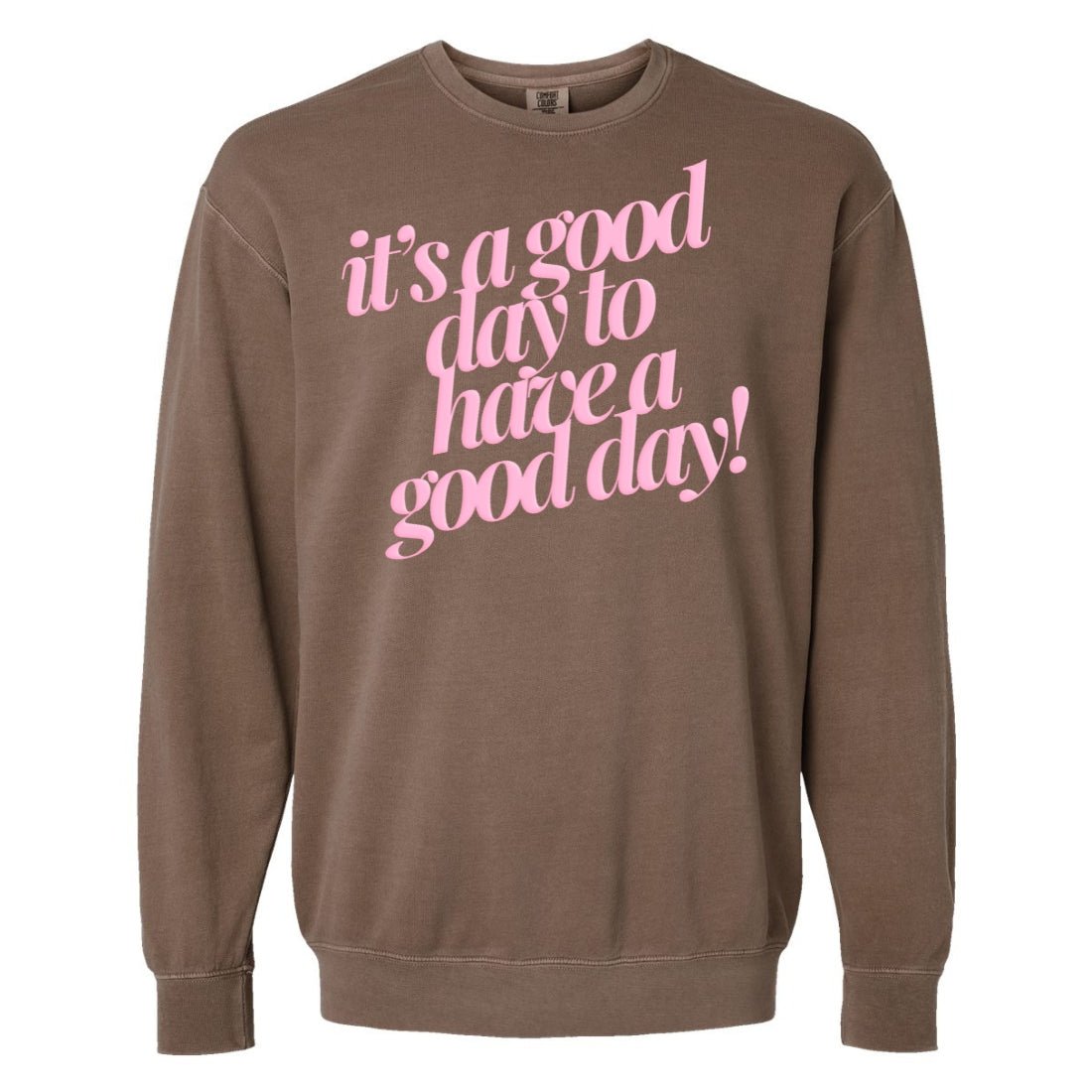 PUFF 'Good Day²' Lightweight Sweatshirt - themonogram manor 