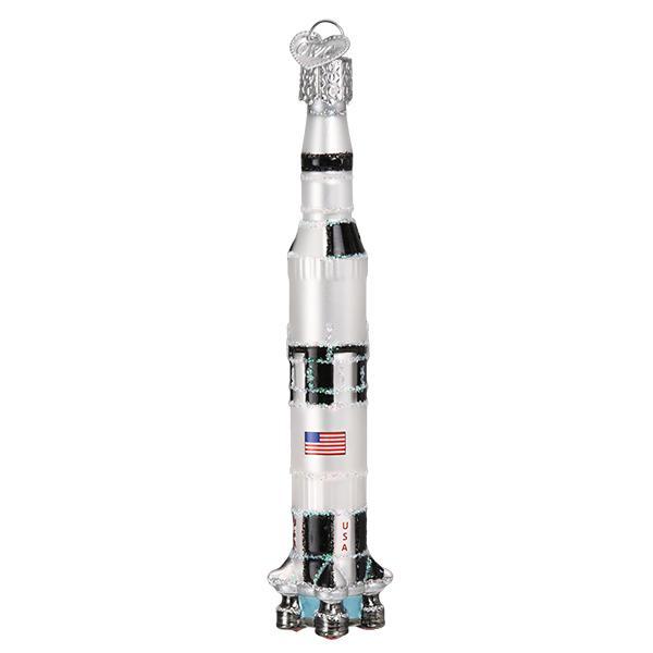 Saturn V Rocket Ornament - themonogram manor 