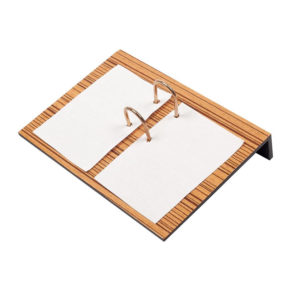 MOOG Zebrona Leather Desk Set - Brown - 11 PCS - themonogram manor 