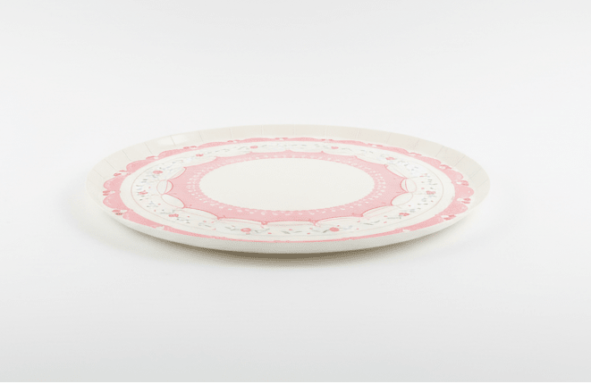 Cherry Coquette Dessert Plates 8" (8 pack) - themonogram manor 