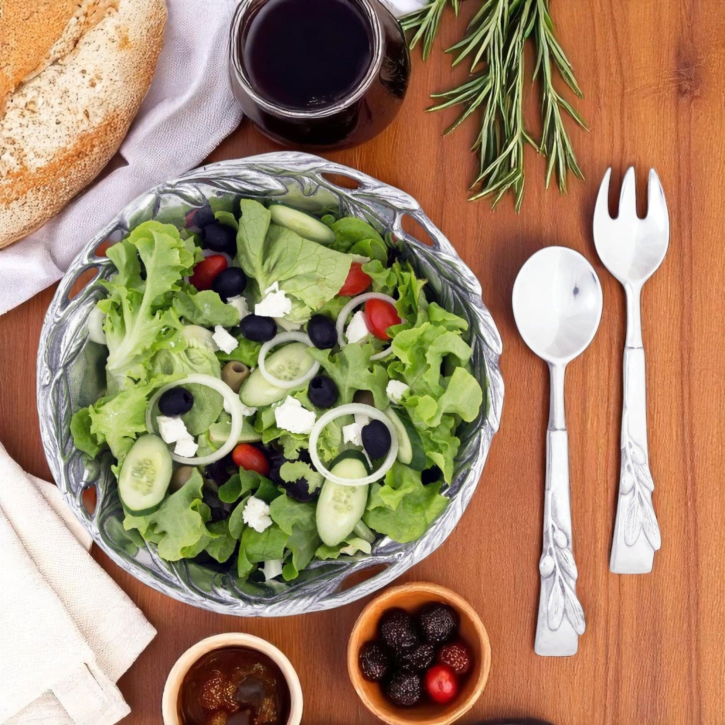 Olive Salad Set - themonogram manor 