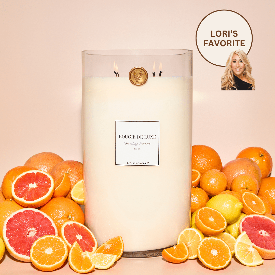 Big Ass Candle (300 oz, 750 - 1,000 hours) - themonogram manor 