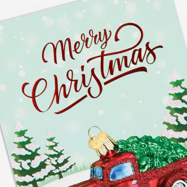 Christmas Truck Christmas Card - #themonogram manor #