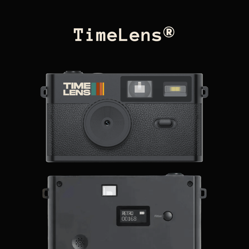 TimeLens® Black Camera - themonogram manor 